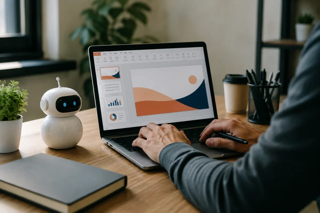 Como automatizar apresentações no PowerPoint com IA