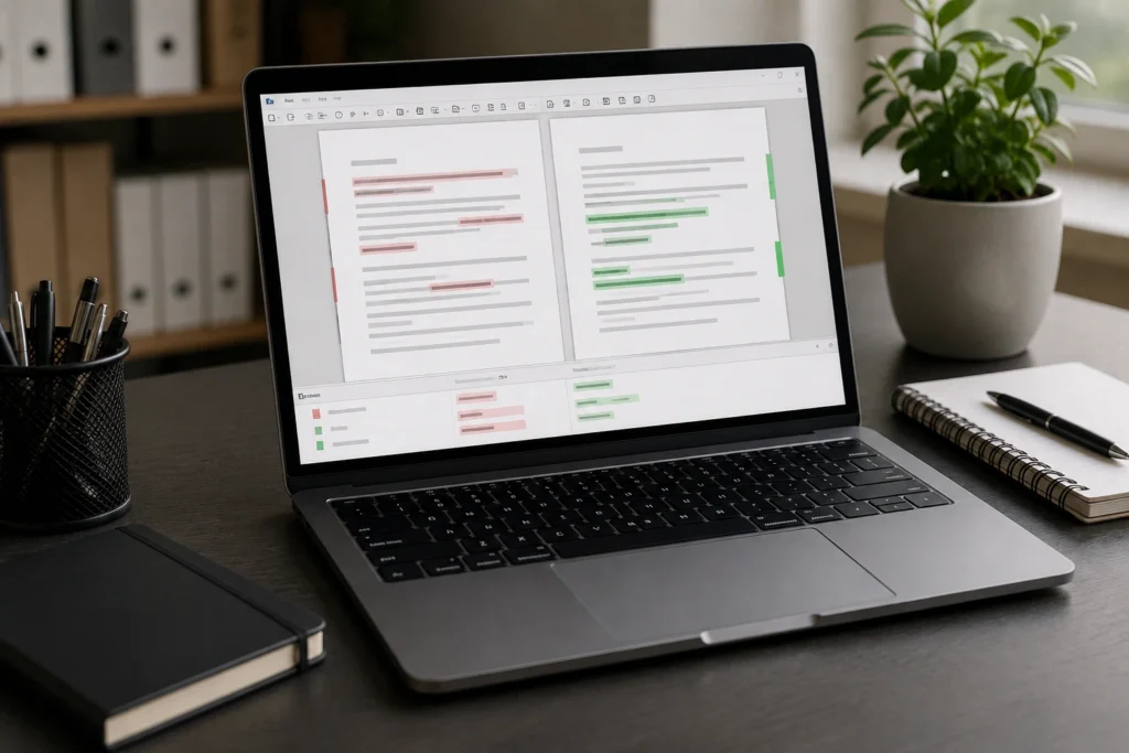 Como comparar documentos no LibreOffice Writer e visualizar alterações