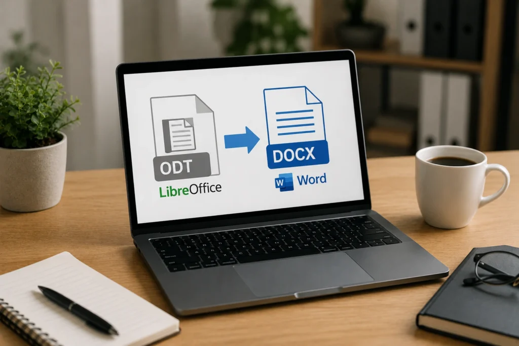 Como converter arquivo do LibreOffice para Word mantendo a formatação