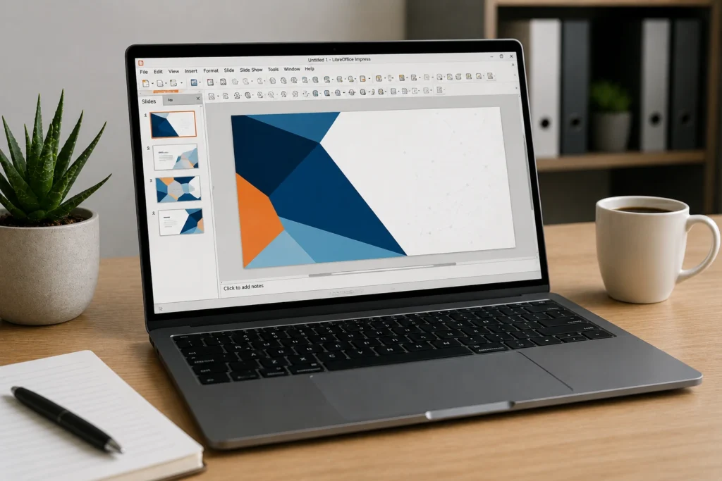 Como criar apresentações no LibreOffice Impress