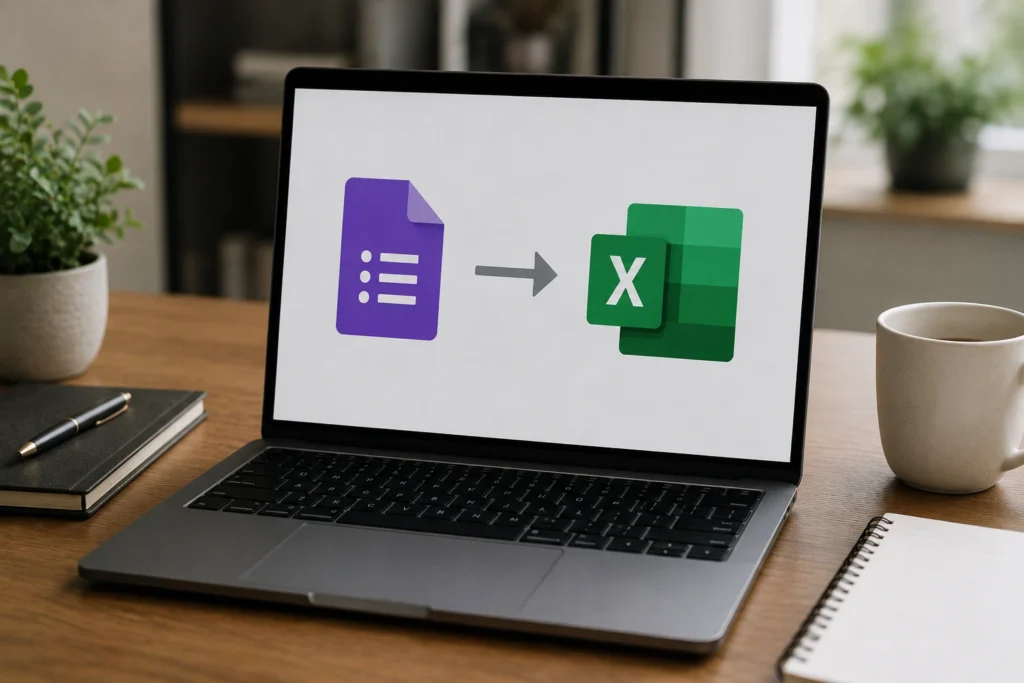 Como criar um fluxo simples entre Forms e Excel para organizar respostas