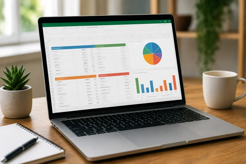 Como montar um modelo simples de controle de despesas mensais no Excel