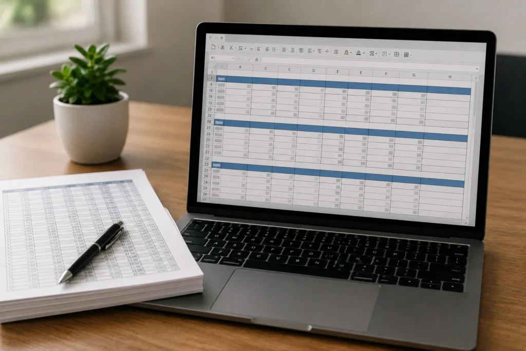 Como repetir linhas de cabeçalho no LibreOffice Calc