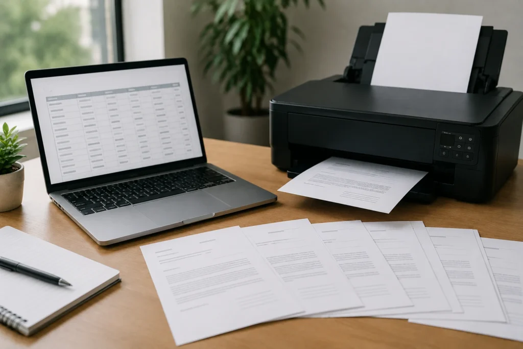 Como transformar uma lista em vários documentos usando mala direta